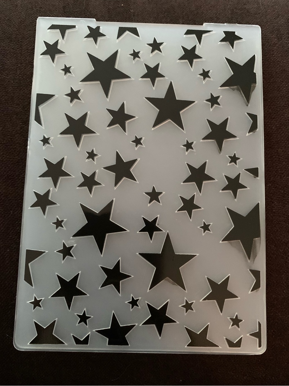 Star Pattern Embossing Folder